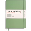 image:imageLEUCHTTURM1917  Notebook Hardcover Master Slim A4  123 Numbered Pages for Writing and Journaling Rising Sun SquaredSage