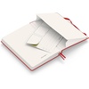 image:imageLEUCHTTURM1917  Notebook Hardcover Medium A5251 Numbered Pages for Writing and Journaling  Thinking Ahead Squared Paper Dusty RoseCherry