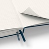 image:imageLEUCHTTURM1917  Notebook Hardcover Medium A5251 Numbered Pages for Writing and Journaling  Thinking Ahead Squared Paper Dusty RoseDeep Sea