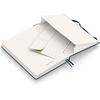 image:imageLEUCHTTURM1917  Notebook Hardcover Medium A5251 Numbered Pages for Writing and Journaling  Thinking Ahead Squared Paper Dusty RoseDeep Sea