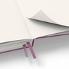 image:imageLEUCHTTURM1917  Notebook Hardcover Medium A5251 Numbered Pages for Writing and Journaling  Thinking Ahead Squared Paper Dusty RoseDusty Rose