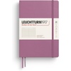 image:imageLEUCHTTURM1917  Notebook Hardcover Medium A5251 Numbered Pages for Writing and Journaling  Thinking Ahead Squared Paper Dusty RoseDusty Rose