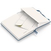 image:imageLEUCHTTURM1917  Notebook Hardcover Medium A5251 Numbered Pages for Writing and Journaling  Thinking Ahead Squared Paper Dusty RoseIndigo