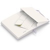 image:imageLEUCHTTURM1917  Notebook Hardcover Medium A5251 Numbered Pages for Writing and Journaling  Thinking Ahead Squared Paper Dusty RoseLilac