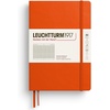 image:imageLEUCHTTURM1917  Notebook Hardcover Medium A5251 Numbered Pages for Writing and Journaling  Thinking Ahead Squared Paper Dusty RosePumpkin