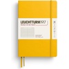 image:imageLEUCHTTURM1917  Notebook Hardcover Medium A5251 Numbered Pages for Writing and Journaling  Thinking Ahead Squared Paper Dusty RoseSunflower