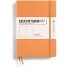 image:imageLEUCHTTURM1917  Notebook Hardcover Medium A5251 Numbered Pages for Writing and Journaling Stone Blue RuledApricot