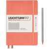 image:imageLEUCHTTURM1917  Notebook Hardcover Medium A5251 Numbered Pages for Writing and Journaling Stone Blue RuledBellini