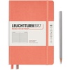 image:imageLEUCHTTURM1917  Notebook Hardcover Medium A5251 Numbered Pages for Writing and Journaling Stone Blue RuledBellini