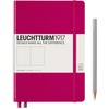 image:imageLEUCHTTURM1917  Notebook Hardcover Medium A5251 Numbered Pages for Writing and Journaling Stone Blue RuledBerry