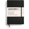 image:imageLEUCHTTURM1917  Notebook Hardcover Medium A5251 Numbered Pages for Writing and Journaling Stone Blue RuledBlack