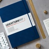 image:imageLEUCHTTURM1917  Notebook Hardcover Medium A5251 Numbered Pages for Writing and Journaling Stone Blue RuledCherry