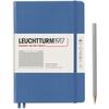 image:imageLEUCHTTURM1917  Notebook Hardcover Medium A5251 Numbered Pages for Writing and Journaling Stone Blue RuledDenim