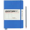 image:imageLEUCHTTURM1917  Notebook Hardcover Medium A5251 Numbered Pages for Writing and Journaling Stone Blue RuledDenim