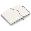image:imageLEUCHTTURM1917  Notebook Hardcover Medium A5251 Numbered Pages for Writing and Journaling Stone Blue RuledForest Green