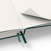 image:imageLEUCHTTURM1917  Notebook Hardcover Medium A5251 Numbered Pages for Writing and Journaling Stone Blue RuledForest Green