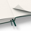 image:imageLEUCHTTURM1917  Notebook Hardcover Medium A5251 Numbered Pages for Writing and Journaling Stone Blue RuledForest Green
