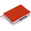 image:imageLEUCHTTURM1917  Notebook Hardcover Medium A5251 Numbered Pages for Writing and Journaling Stone Blue RuledFox Red