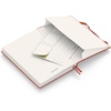 image:imageLEUCHTTURM1917  Notebook Hardcover Medium A5251 Numbered Pages for Writing and Journaling Stone Blue RuledFox Red
