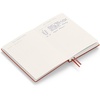 image:imageLEUCHTTURM1917  Notebook Hardcover Medium A5251 Numbered Pages for Writing and Journaling Stone Blue RuledFox Red