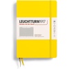 image:imageLEUCHTTURM1917  Notebook Hardcover Medium A5251 Numbered Pages for Writing and Journaling Stone Blue RuledLemon