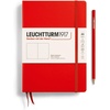 image:imageLEUCHTTURM1917  Notebook Hardcover Medium A5251 Numbered Pages for Writing and Journaling Stone Blue RuledRed