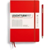 image:imageLEUCHTTURM1917  Notebook Hardcover Medium A5251 Numbered Pages for Writing and Journaling Stone Blue RuledRed