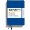 image:imageLEUCHTTURM1917  Notebook Hardcover Medium A5251 Numbered Pages for Writing and Journaling Stone Blue RuledRoyal Blue