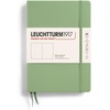 image:imageLEUCHTTURM1917  Notebook Hardcover Medium A5251 Numbered Pages for Writing and Journaling Stone Blue RuledSage