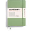 image:imageLEUCHTTURM1917  Notebook Hardcover Medium A5251 Numbered Pages for Writing and Journaling Stone Blue RuledSage