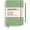image:imageLEUCHTTURM1917  Notebook Hardcover Medium A5251 Numbered Pages for Writing and Journaling Stone Blue RuledSage