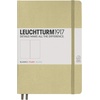 image:imageLEUCHTTURM1917  Notebook Hardcover Medium A5251 Numbered Pages for Writing and Journaling Stone Blue RuledSand