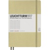 image:imageLEUCHTTURM1917  Notebook Hardcover Medium A5251 Numbered Pages for Writing and Journaling Stone Blue RuledSand