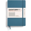 image:imageLEUCHTTURM1917  Notebook Hardcover Medium A5251 Numbered Pages for Writing and Journaling Stone Blue RuledStone Blue