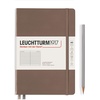 image:imageLEUCHTTURM1917  Notebook Hardcover Medium A5251 Numbered Pages for Writing and Journaling Stone Blue RuledWarm Earth
