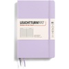image:imageLEUCHTTURM1917  Notebook Hardcover Paperback B6  219 Numbered Pages for Writing and Journaling Stone Blue RuledLilac