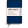 image:imageLEUCHTTURM1917  Notebook Hardcover Paperback B6  219 Numbered Pages for Writing and Journaling Stone Blue RuledNavy