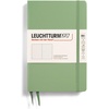 image:imageLEUCHTTURM1917  Notebook Hardcover Paperback B6  219 Numbered Pages for Writing and Journaling Stone Blue RuledSage