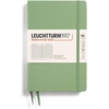 image:imageLEUCHTTURM1917  Notebook Hardcover Paperback B6  219 Numbered Pages for Writing and Journaling Stone Blue RuledSage