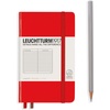 image:imageLEUCHTTURM1917  Notebook Hardcover Pocket A6187 Numbered Pages for Writing and Journaling Rising Sun DottedRed