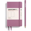 image:imageLEUCHTTURM1917  Notebook Hardcover Pocket A6187 Numbered Pages for Writing and Journaling Stone Blue SquaredDusty Rose
