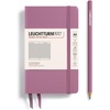 image:imageLEUCHTTURM1917  Notebook Hardcover Pocket A6187 Numbered Pages for Writing and Journaling Stone Blue SquaredDusty Rose