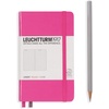 image:imageLEUCHTTURM1917  Notebook Hardcover Pocket A6187 Numbered Pages for Writing and Journaling Stone Blue SquaredPink