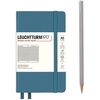 image:imageLEUCHTTURM1917  Notebook Hardcover Pocket A6187 Numbered Pages for Writing and Journaling Stone Blue SquaredStone Blue