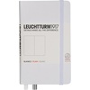 image:imageLEUCHTTURM1917  Notebook Hardcover Pocket A6187 Numbered Pages for Writing and Journaling Stone Blue SquaredWhite
