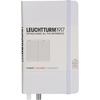 image:imageLEUCHTTURM1917  Notebook Hardcover Pocket A6187 Numbered Pages for Writing and Journaling Stone Blue SquaredWhite