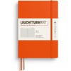 image:imageLEUCHTTURM1917  Notebook Softcover Medium A5123 Numbered Pages for Writing and Journaling Rising Sun PlainPumpkin