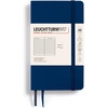 image:imageLEUCHTTURM1917  Notebook Softcover Medium A5123 Numbered Pages for Writing and Journaling Rising Sun RuledNavy