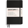 image:imageLEUCHTTURM1917  Notebook Softcover Paperback B6  123 Numbered Pages for Writing and Journaling Ruled Stone BlueBlack