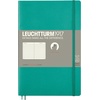 image:imageLEUCHTTURM1917  Notebook Softcover Paperback B6  123 Numbered Pages for Writing and Journaling Ruled Stone BlueEmerald
